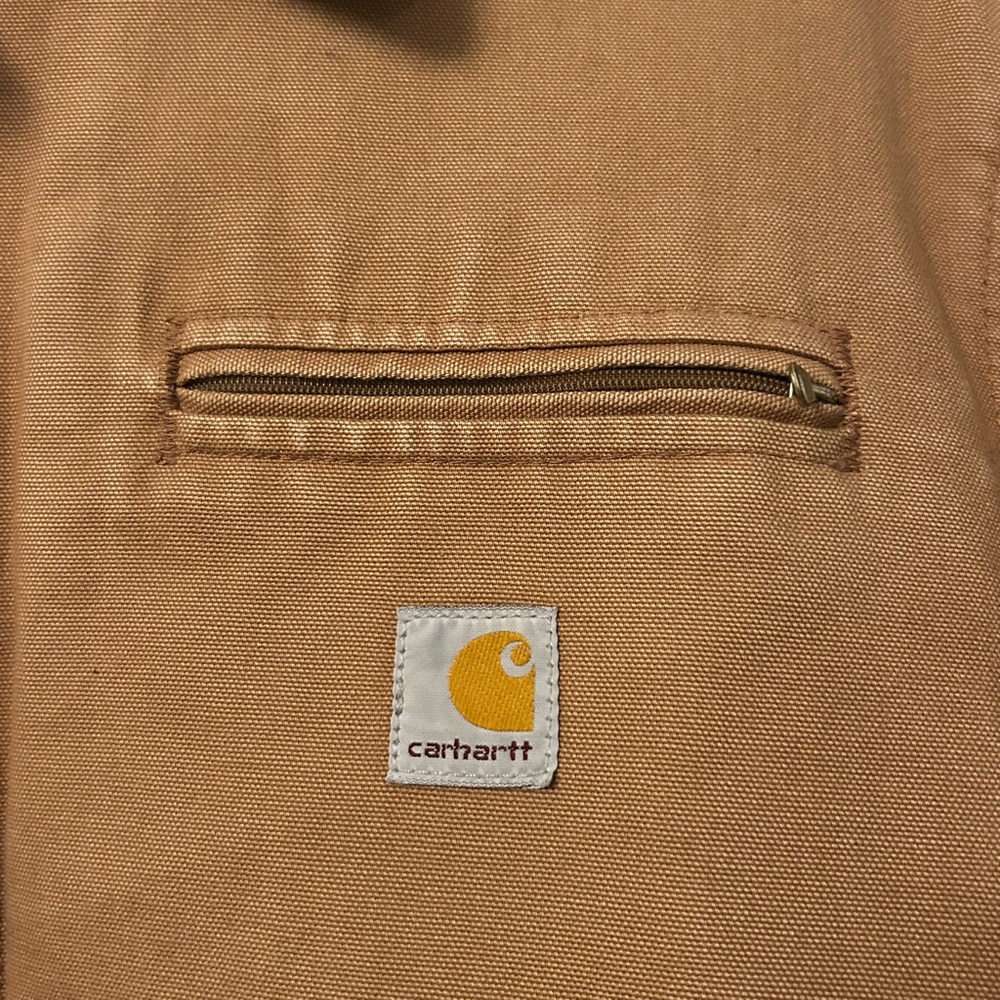 Carhartt Dteroit Jacket - Brown With Patch - image 5